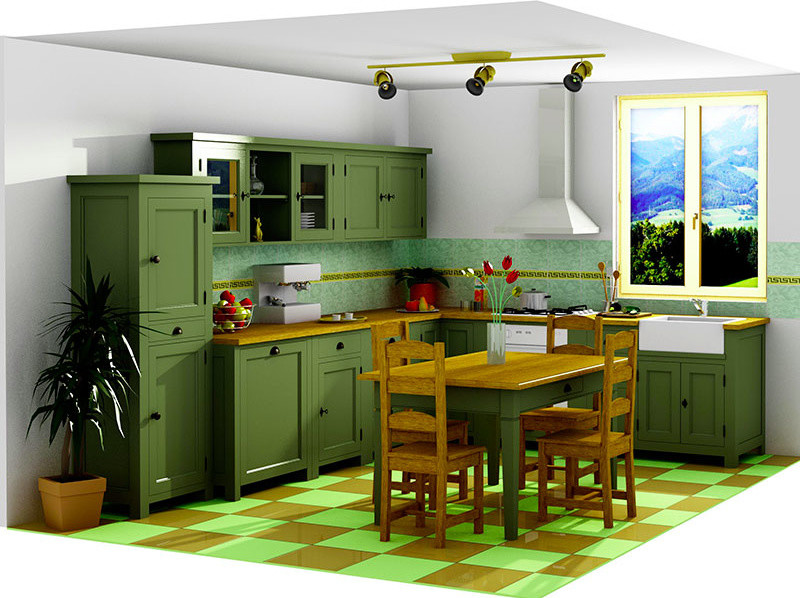 кухня в стиле прованс 4