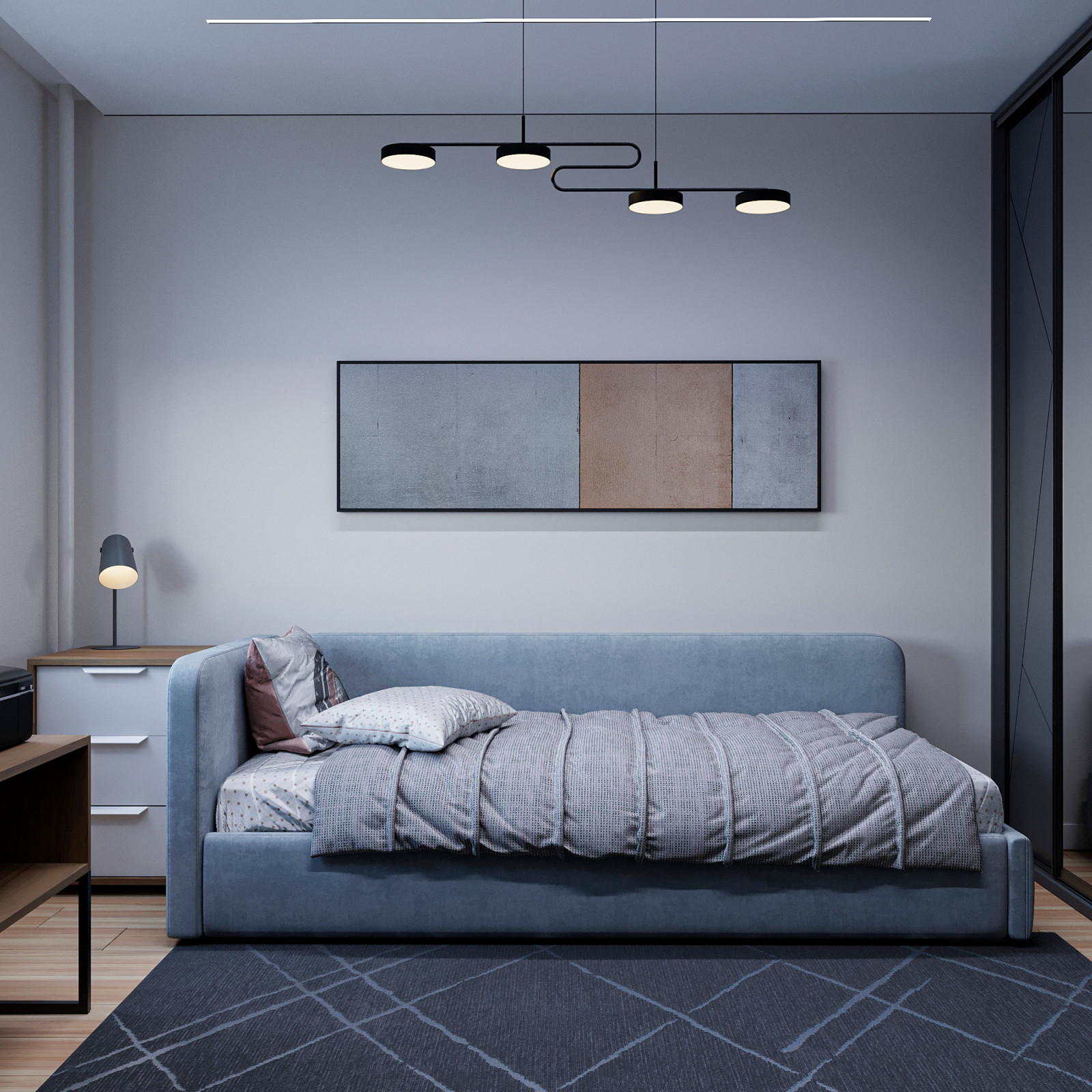 Квартира в панельном доме  50 кв.м.