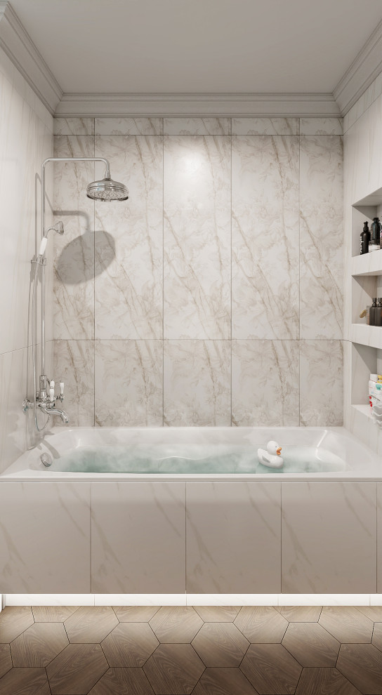 Проект квартиры в стиле современная классика