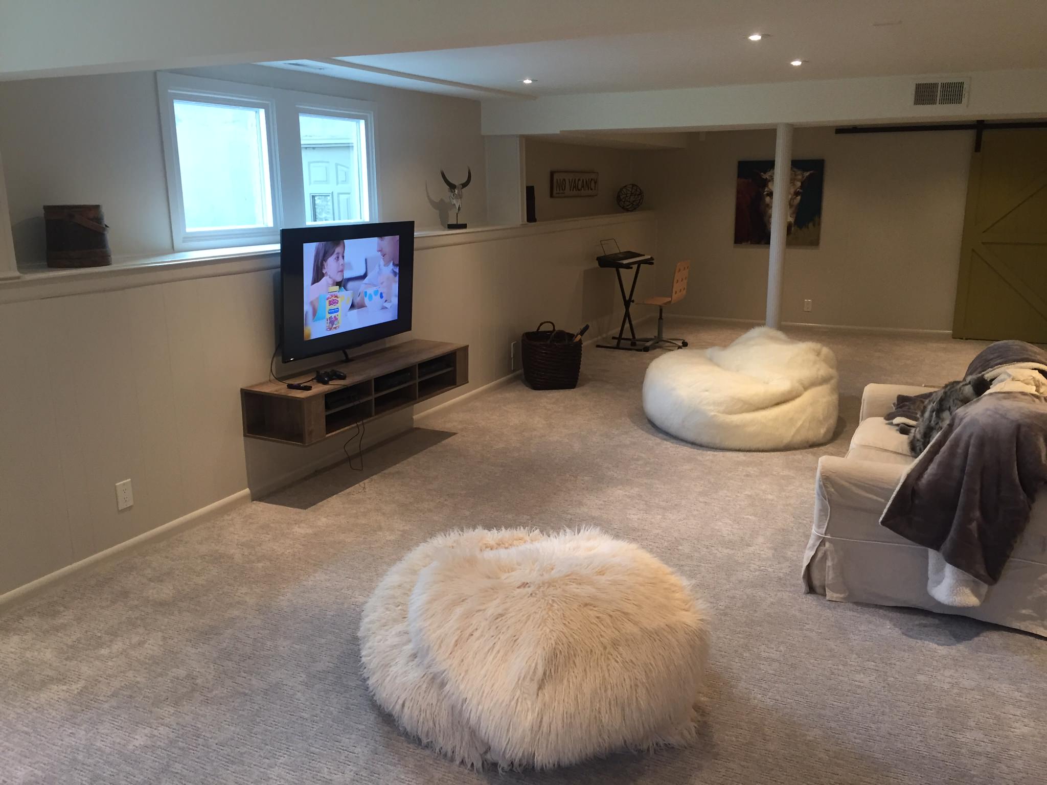 The Powell's basementi