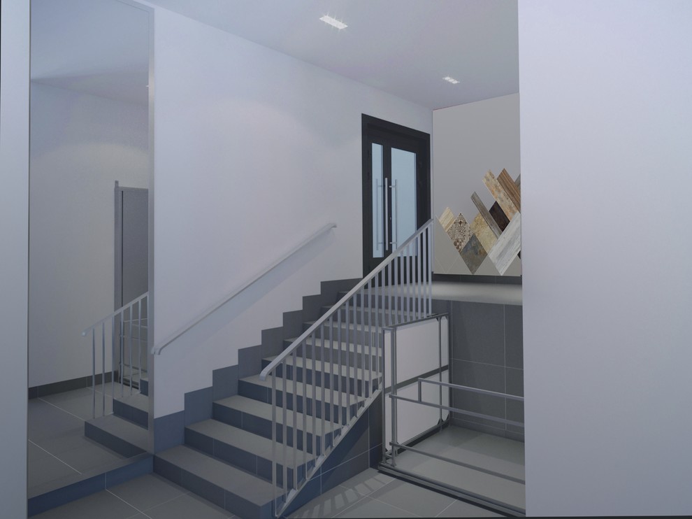 Дизайн-проект входной группы жилого дома в Санкт-Петербурге