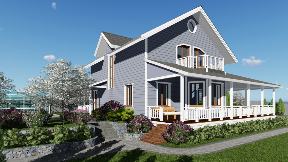 Визуализация дома в кп "Капелла"