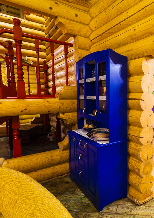 Яркий дизайн дома в Завидово