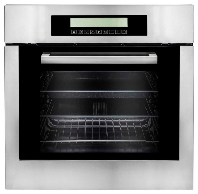 24" Electric Wall Oven with 10functions Modern Ovens by Premium