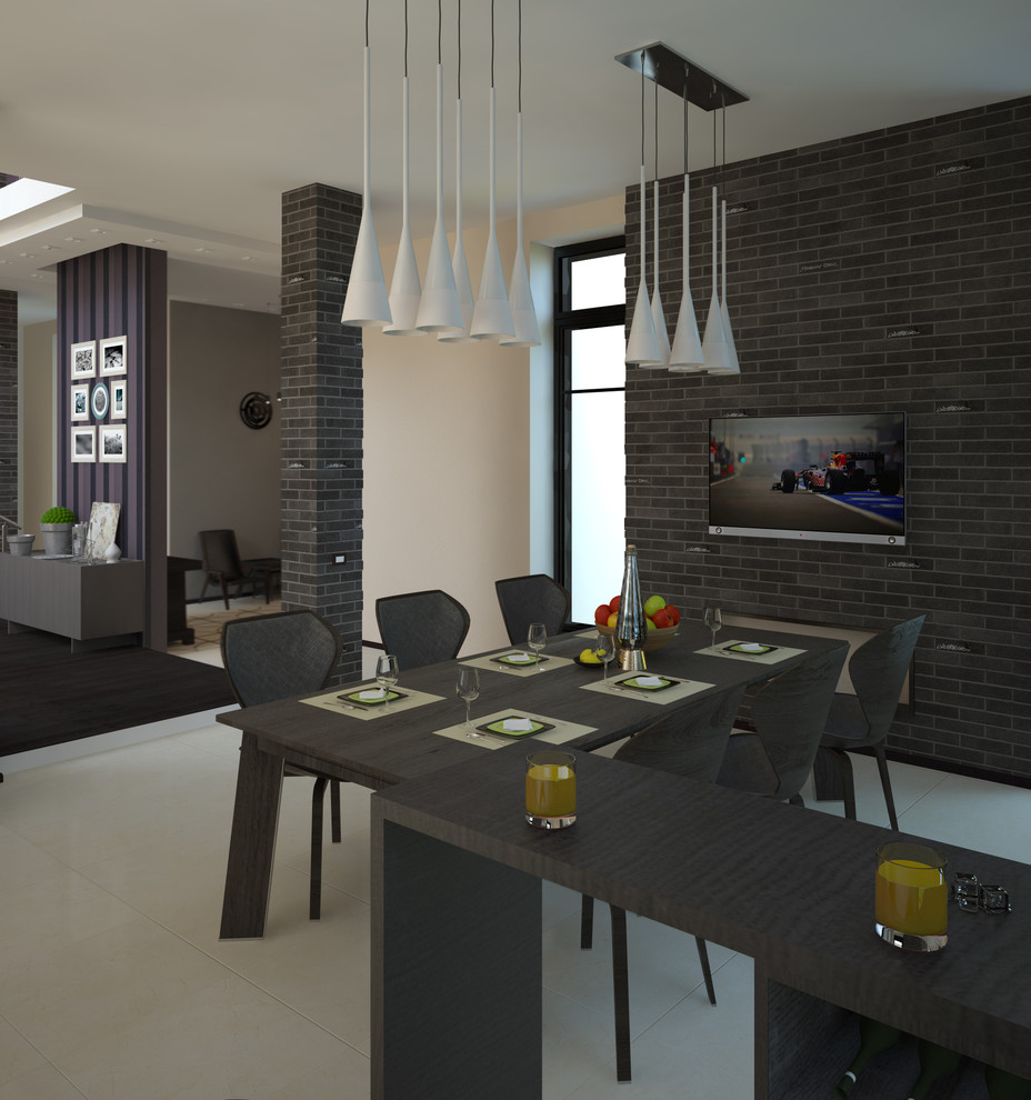 Интерьер коттеджа в современном стиле