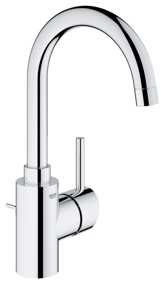 Grohe 32 138 2 Concetto 1.2 GPM 1 Hole Bathroom Faucet - Starlight Chrome