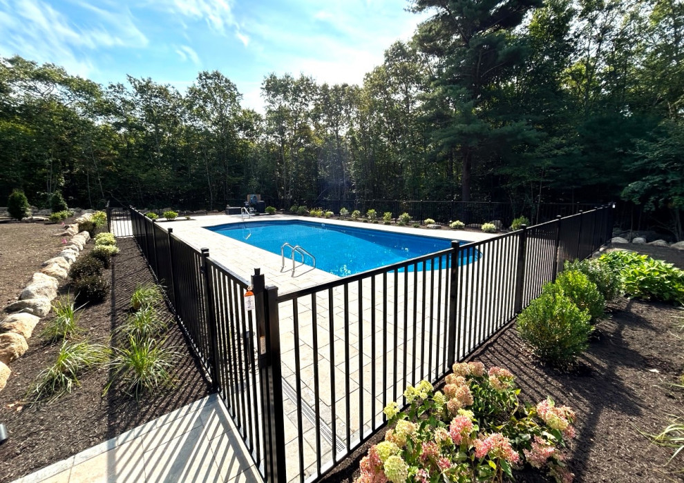 Family Time in Tiverton-Pool and Landscape Makeover