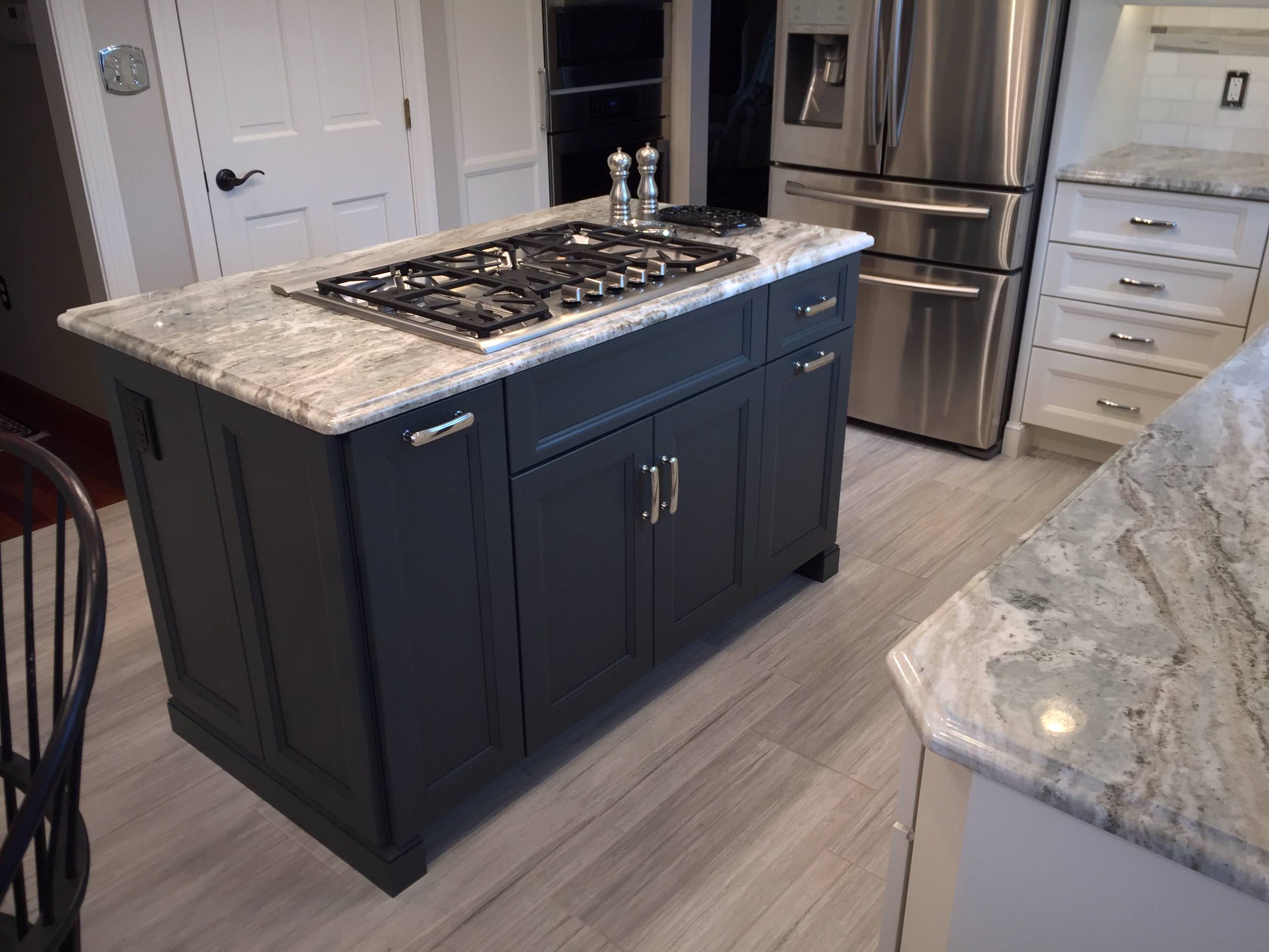 White & Gray Kitchen Remodel in Chambersburg, PA