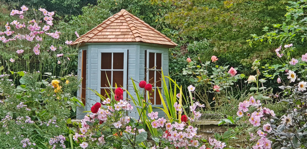 Rural garden shed and building in Sussex.