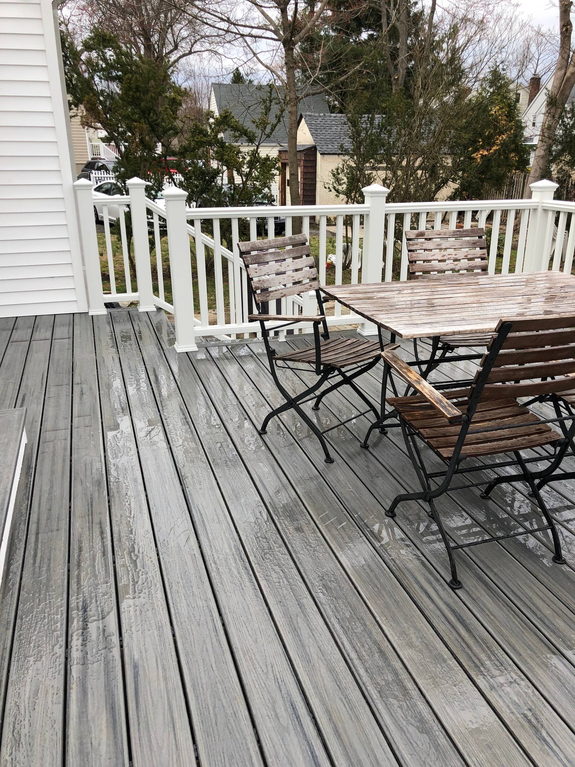 TREX composite deck