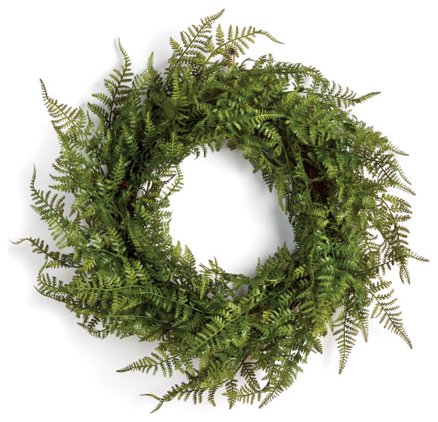 26” Asparagus Fern Wreath main image 0