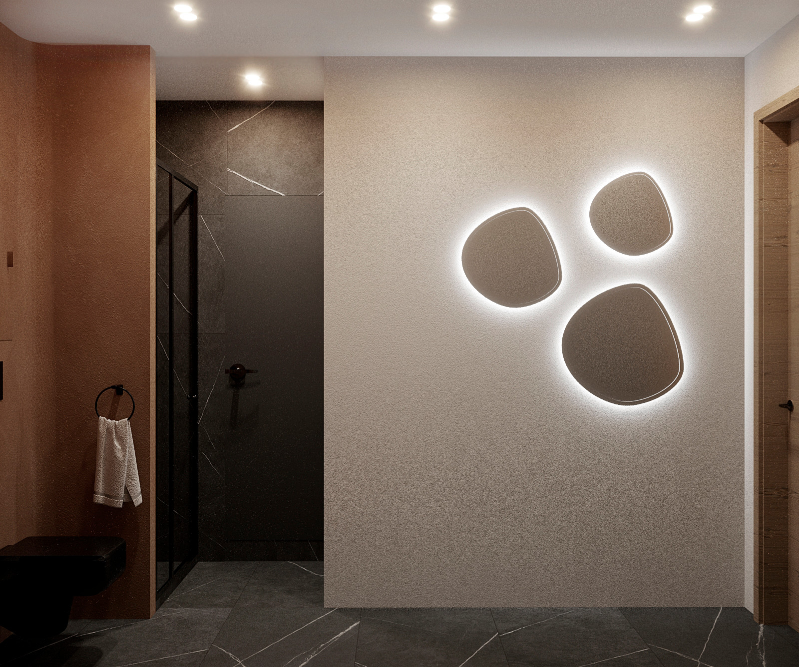 Трехкомнатная квартира 98 кв.м. в ЖК "Западный порт"