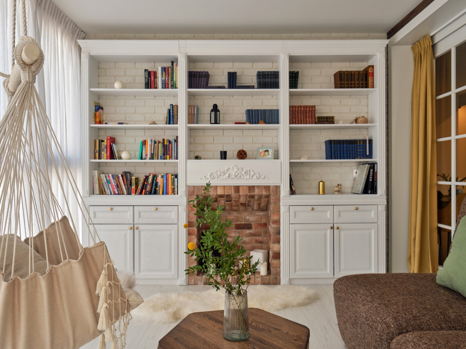 Яркий аутентичный интерьер