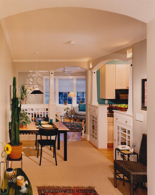 View from Front Entry american-traditional-dining-room