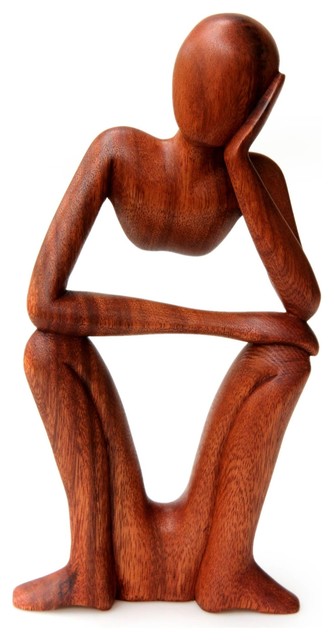 Thinking of You Wood Sculpture