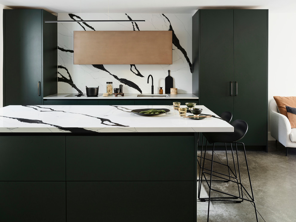 Inspiration for a modern kitchen in London.