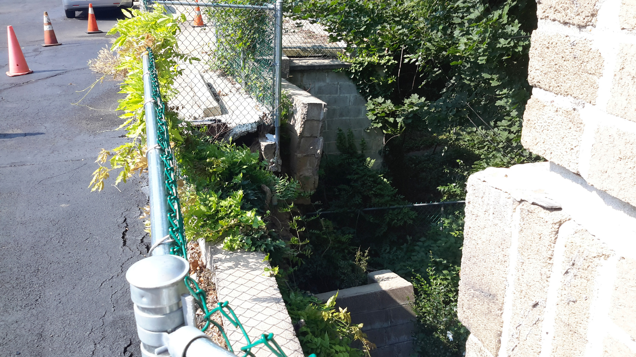 Failing Wall- Before