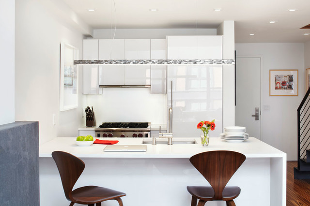 Studio Duplex modern-kueche