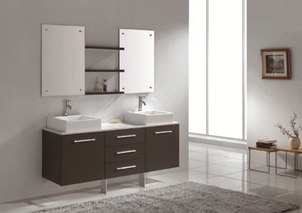 Florencia 1600 Wall Hung Double Basin Vanity
