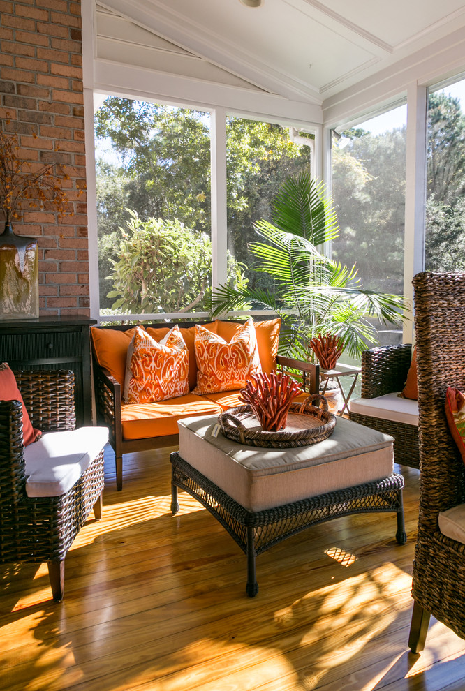 Tropical verandah in Charleston.