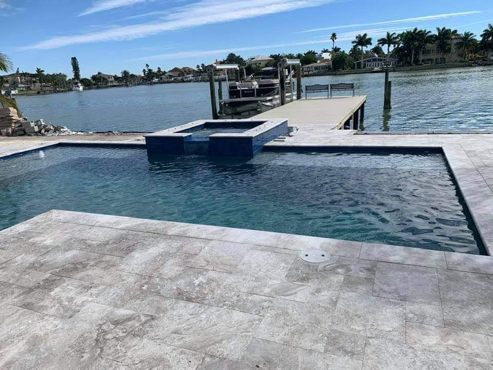 Outdoor swimming pool