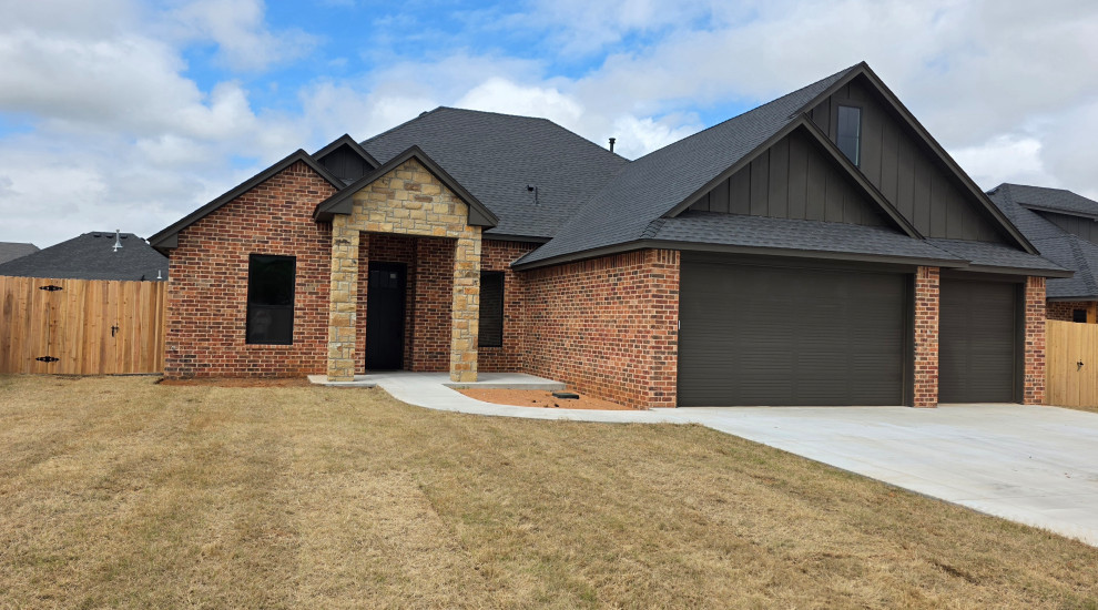 Transitional living with this open concept floor plan - under construction