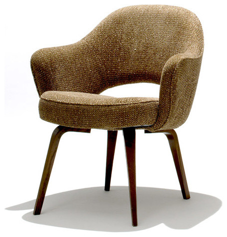 Knoll Saarinen Executive Armchair with Wood Leg