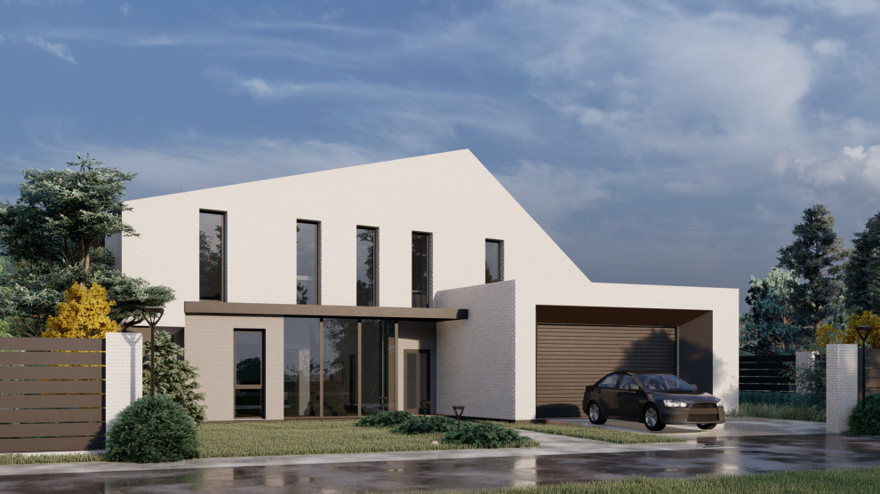 Проект 2-этажного дома для Елены