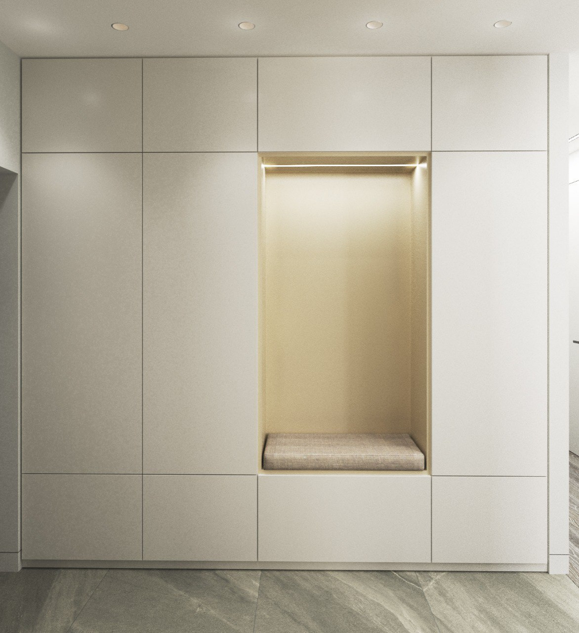 Современный интерьер в ЖК Крылья