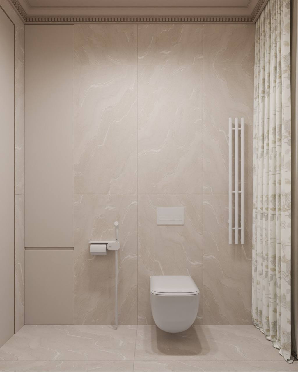 Светлый детский санузел 5 м².