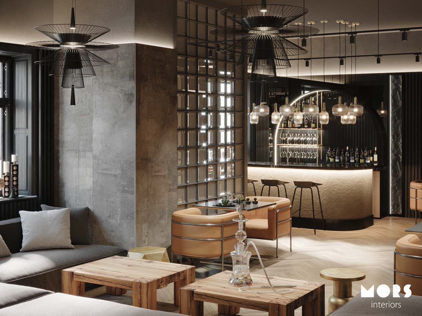 Дизайн-проект кальянной