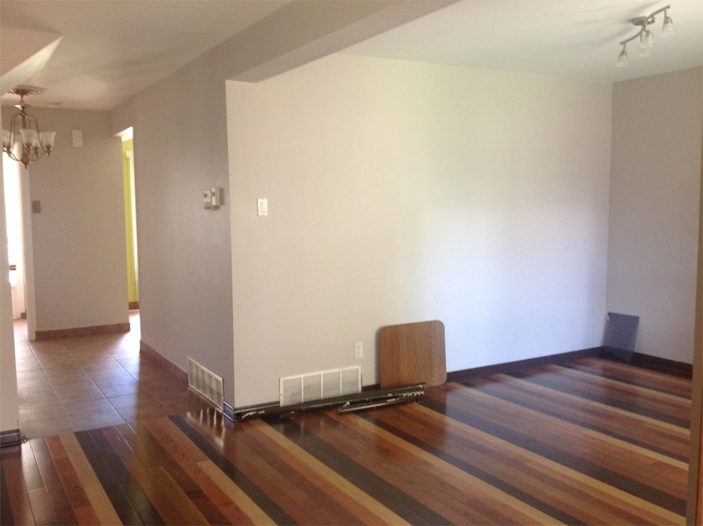 Dining/Kitchen wall BEFORE the opening