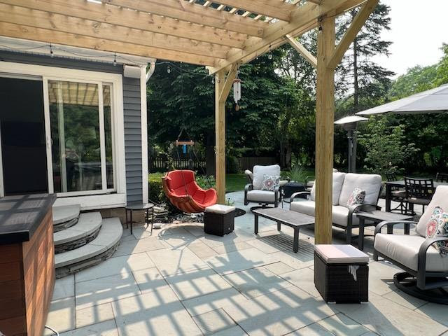 Total back yard transformation