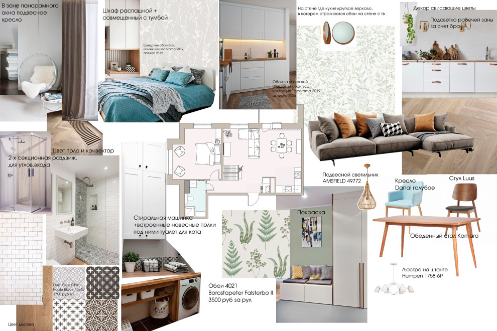 Квартира в скандинавском стиле