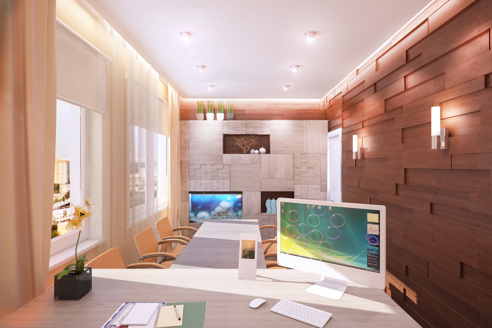 Дизайн-проект интерьера кабинета директора