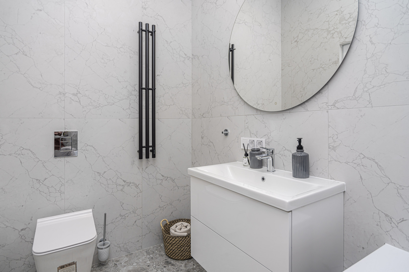 Светлая квартира в скандинавском стиле