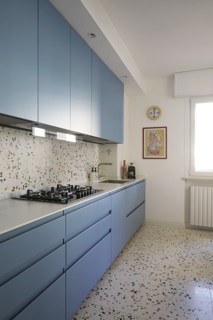 Attico pop eclectic-kitchen