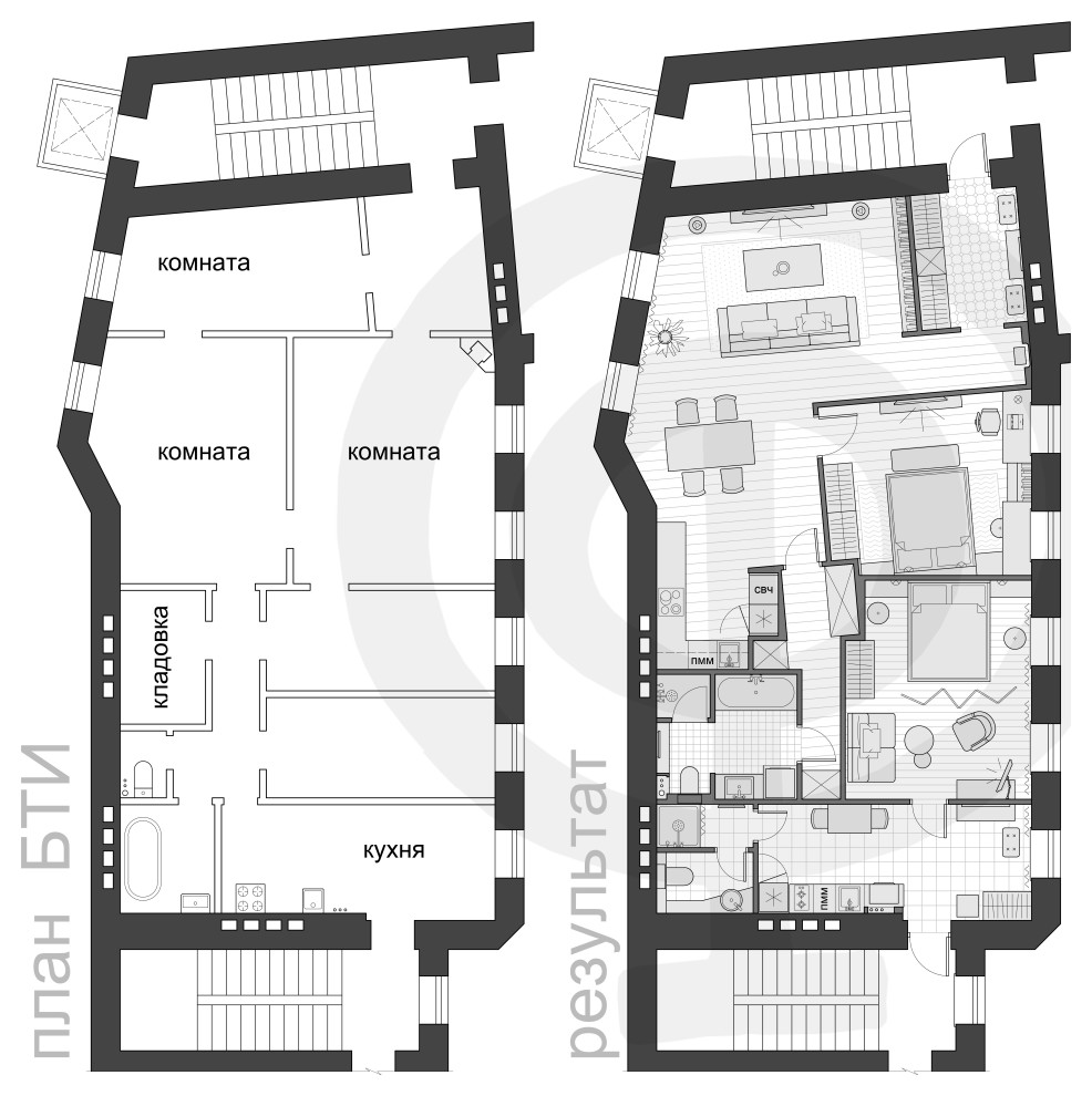 КВАРТИРА 107м²