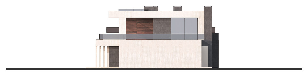 Дом в сосновом лесу