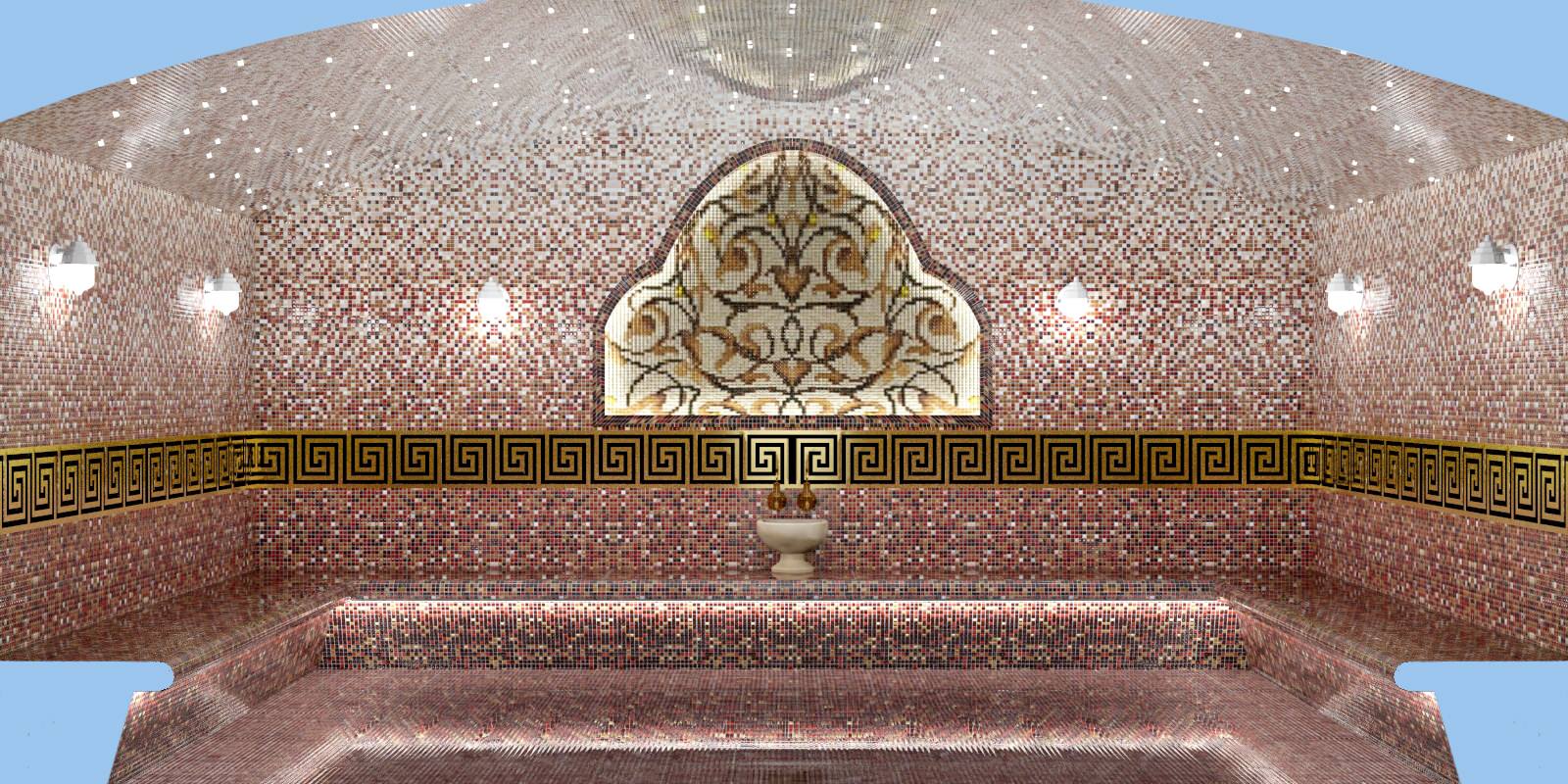 Мозаика для хамама