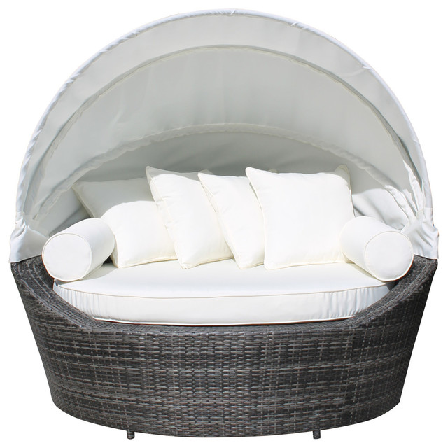 Laguna Outdoor Canopy Loveseat Contemporary Loveseats Laguna Outdoor Canopy Loveseat