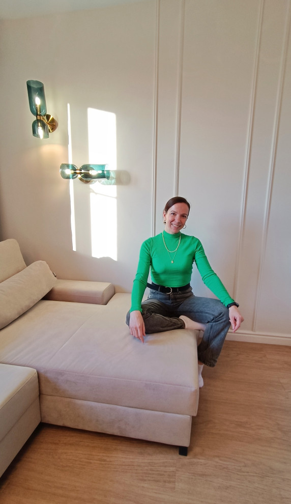 Колпино, квартира для семейной пары с маленькой принцессой