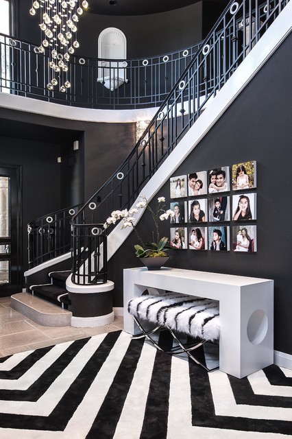 SJC Dramatic Remodel contemporain-escalier