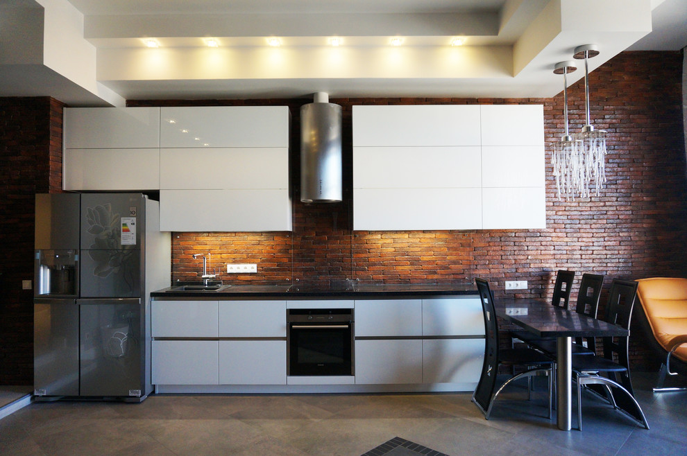 Квартира 114 м2 в эклектичном стиле