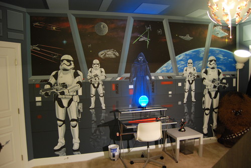Custom Star Wars Mural