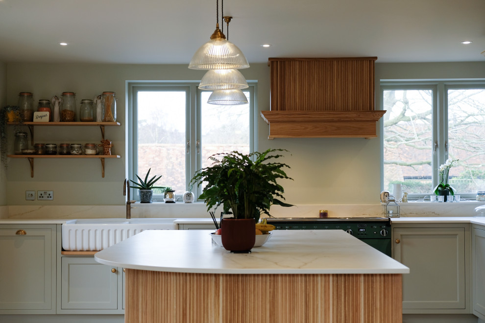 Scandinavian kitchen in Oxfordshire.