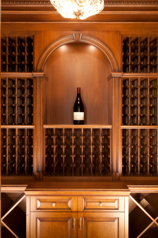 Custom wine cellar NJ. Traditional Wine Cellar New York by WL