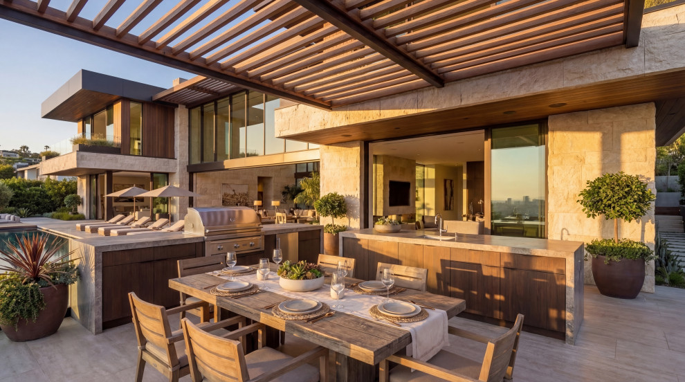 Inspiration for a contemporary patio remodel in San Francisco