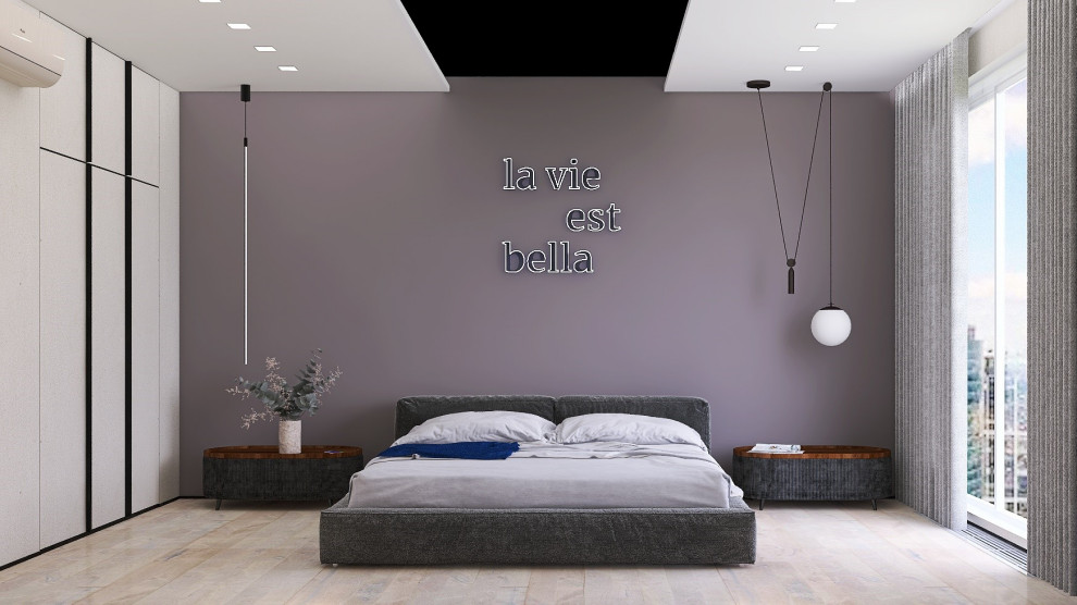 Спальня для молодого мужчины в Москва Сити