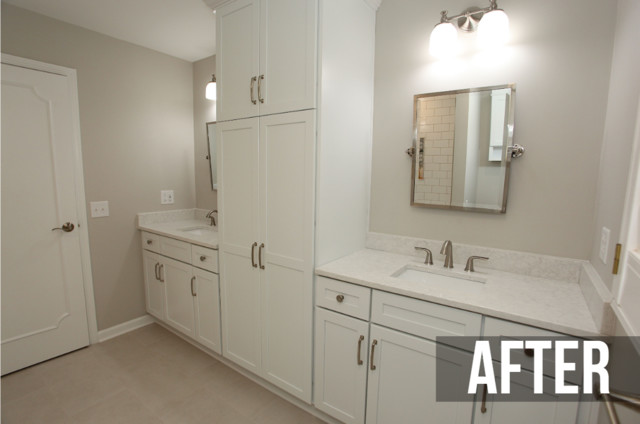 Refreshing Transitional Bath transitional